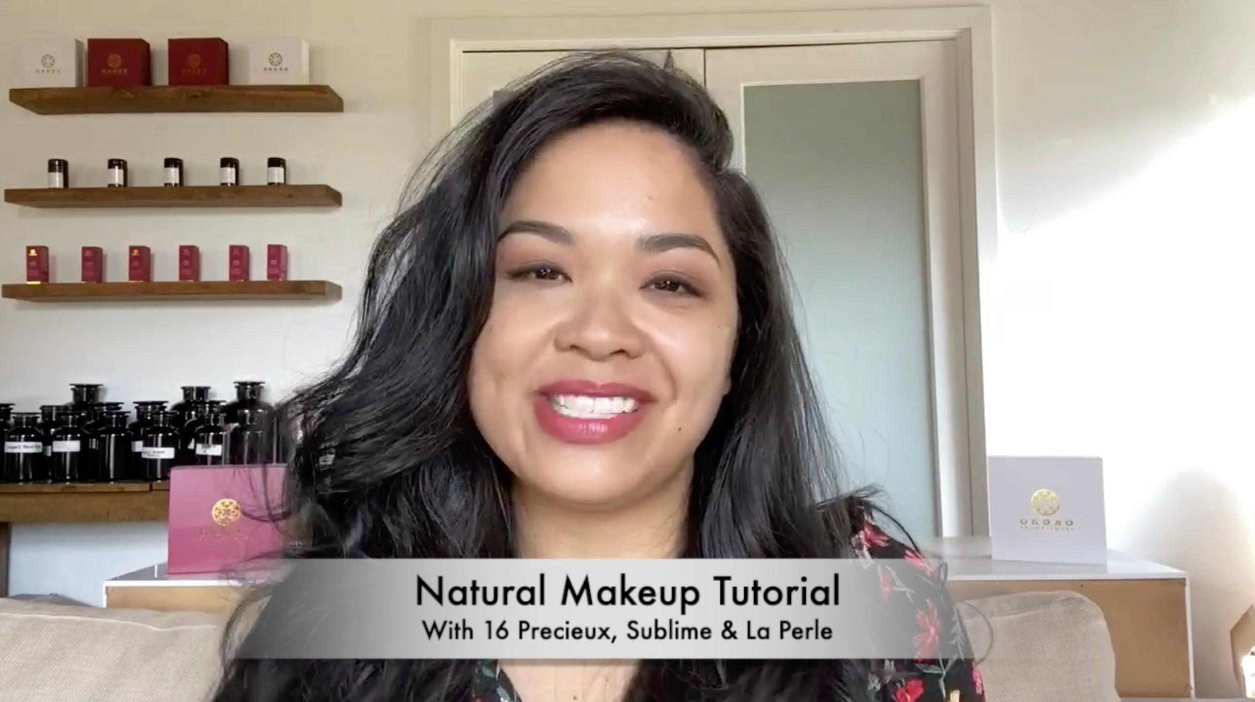 Natural makeup tutorial with Okoko Cosmétiques - Okoko Cosmétiques Official Site