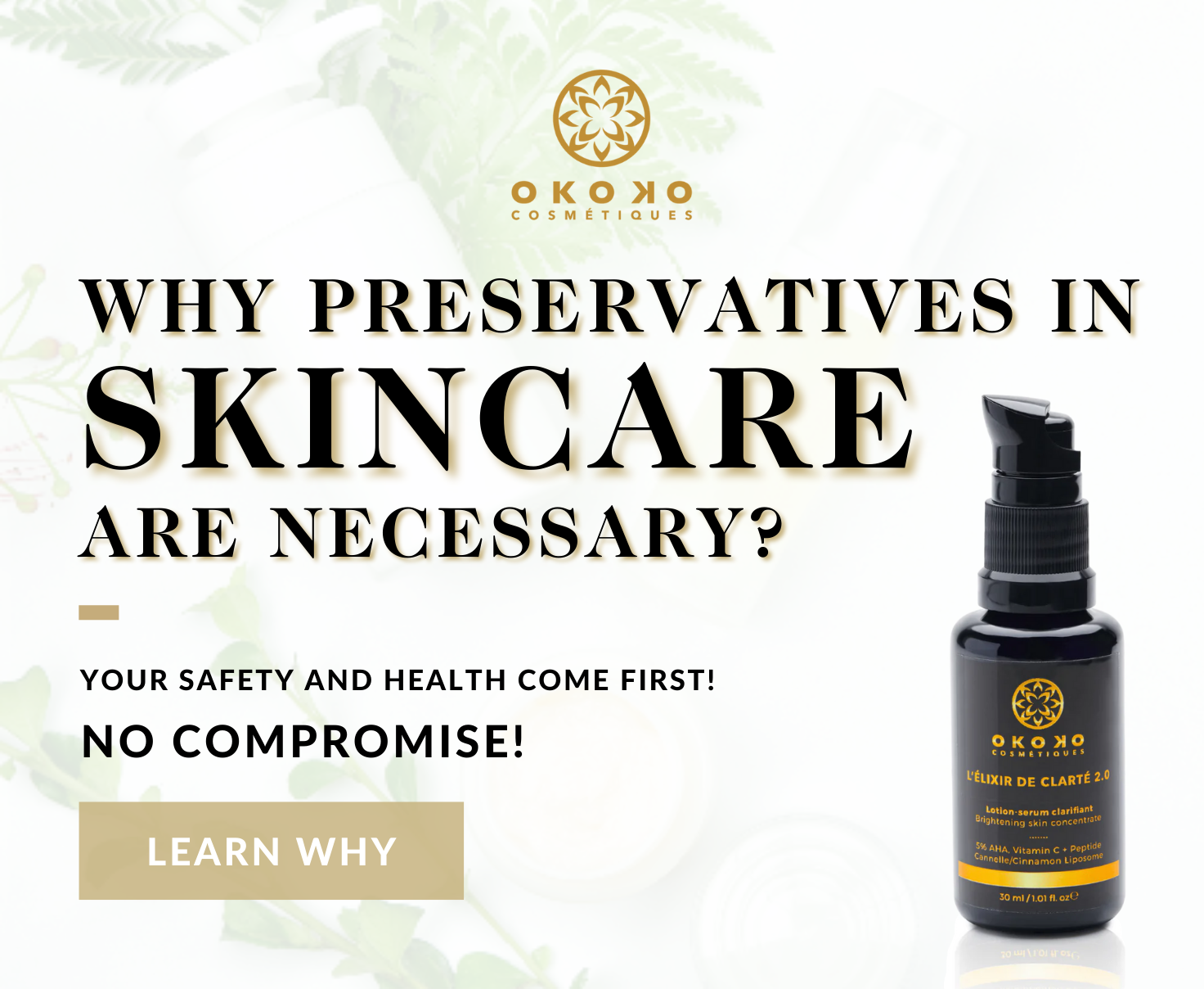 Why preservatives are necessary - Okoko Cosmétiques Official Site