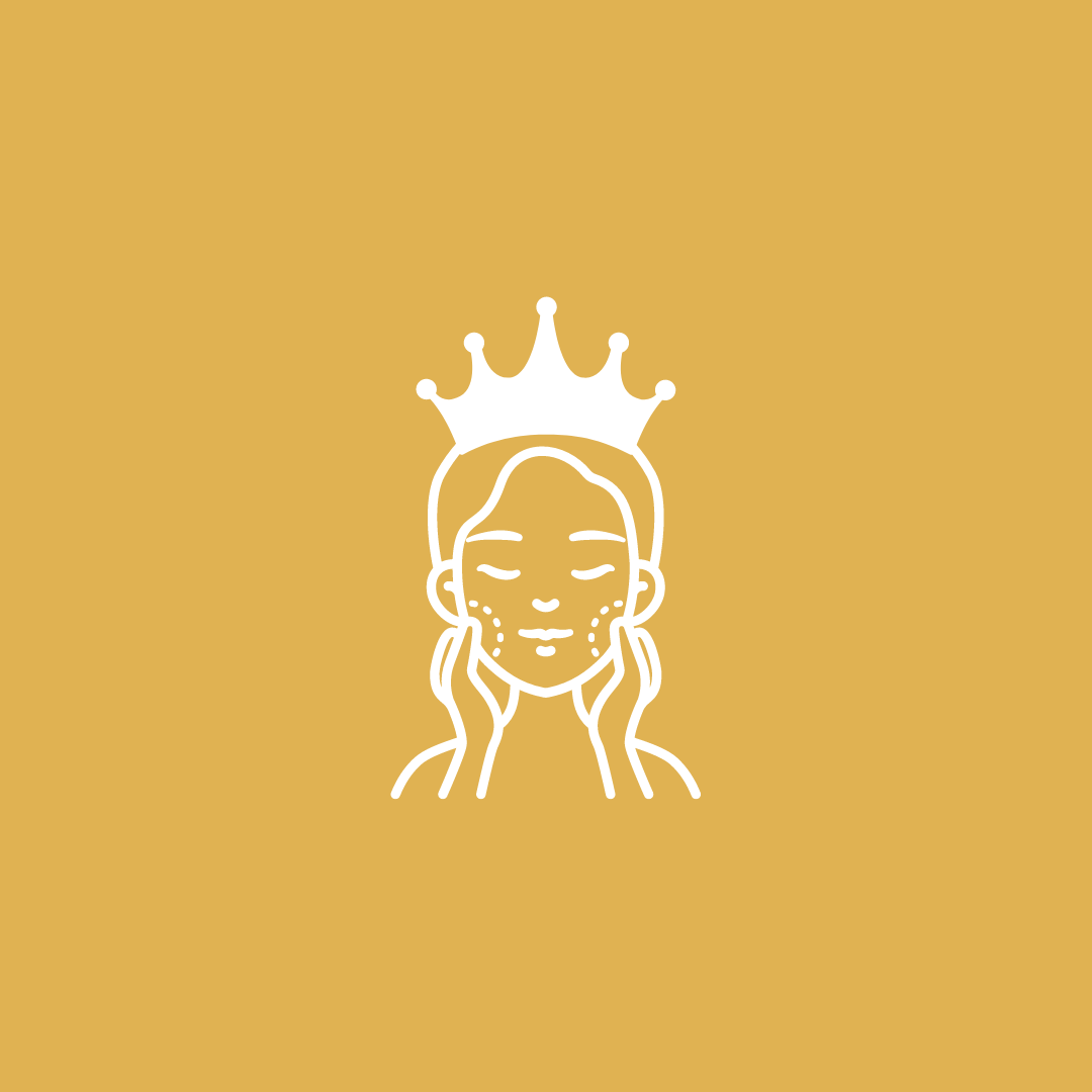Girl With Crown Icon