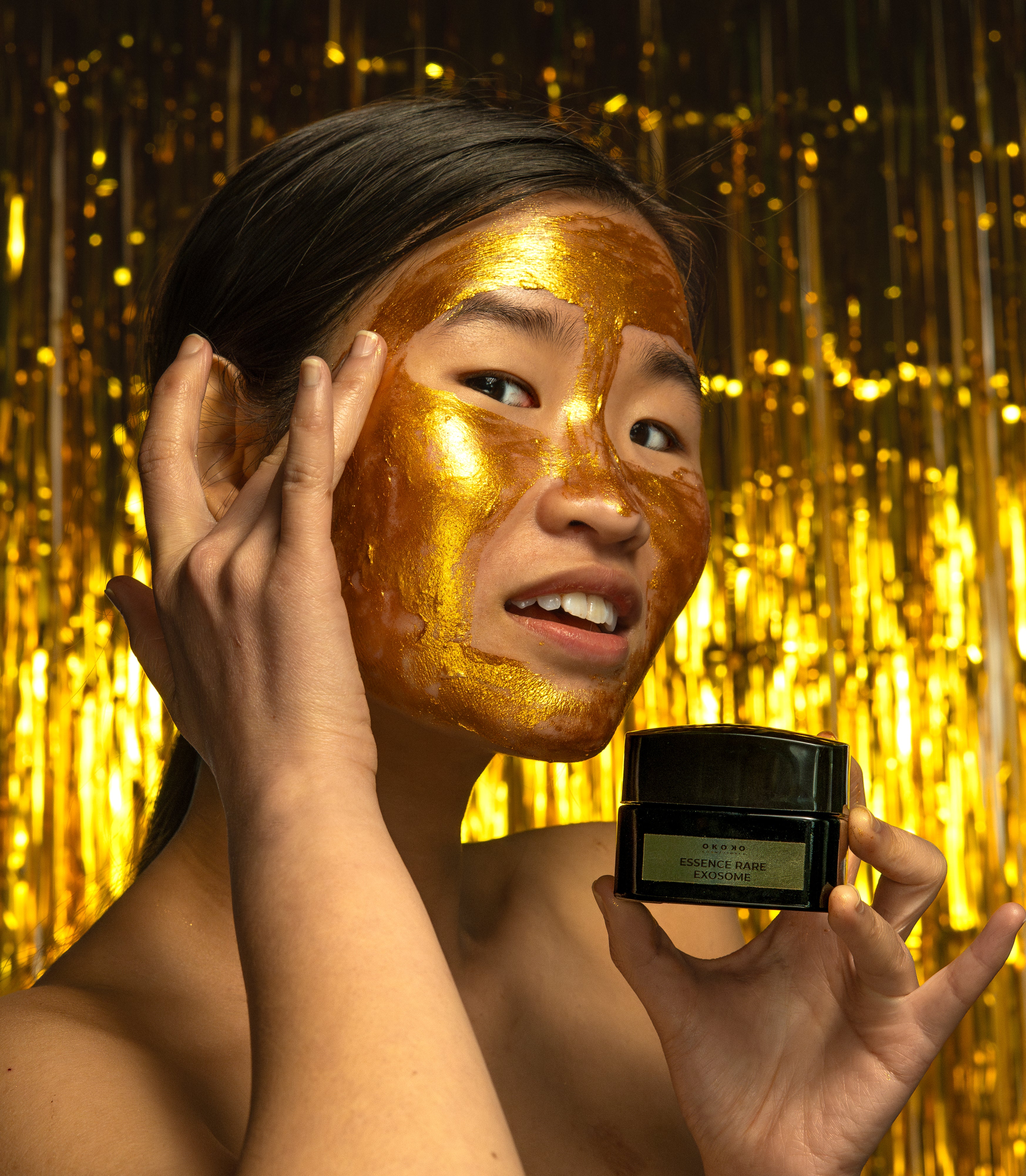 firming gold face mask