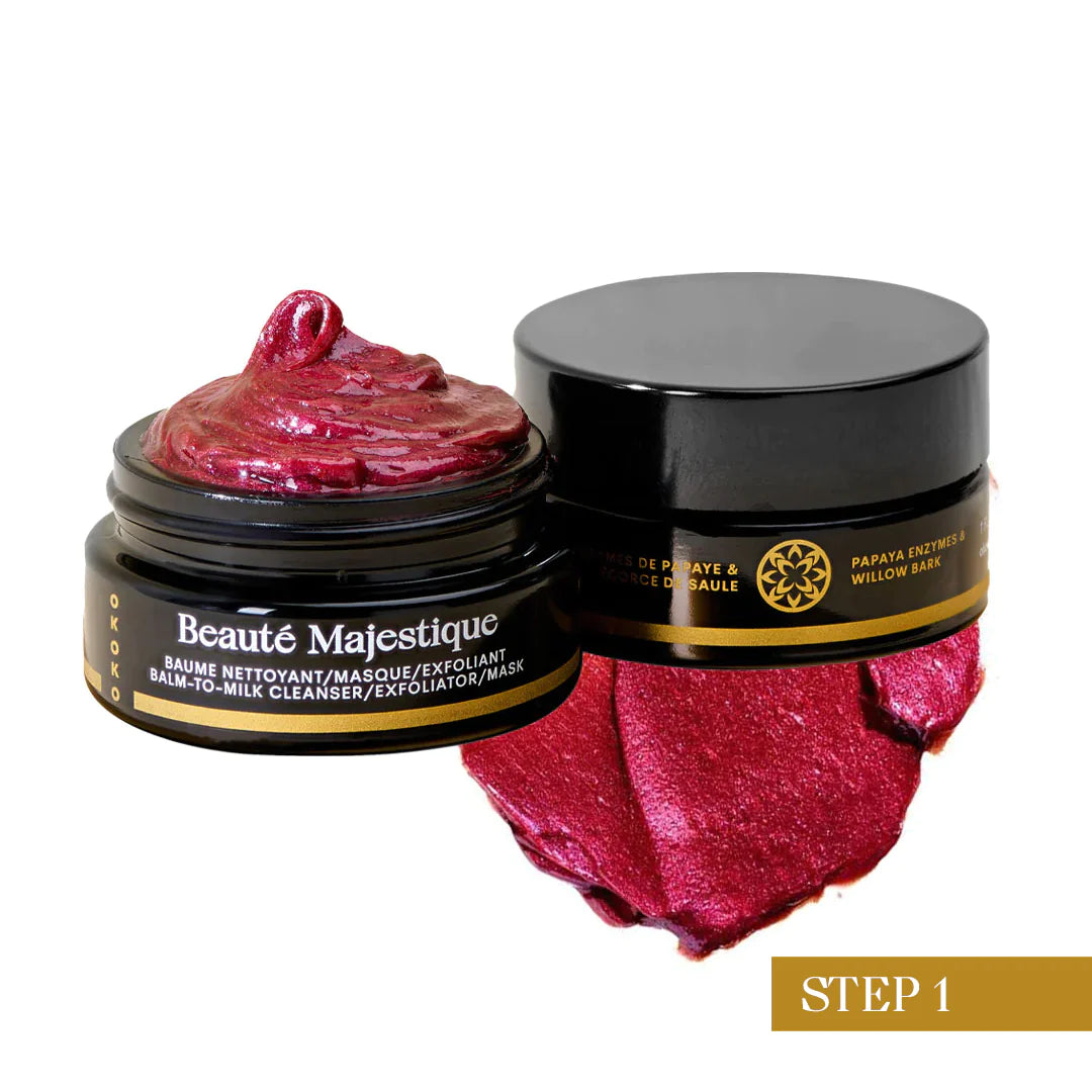 Youthful Skin Step Step 1: Cleanse