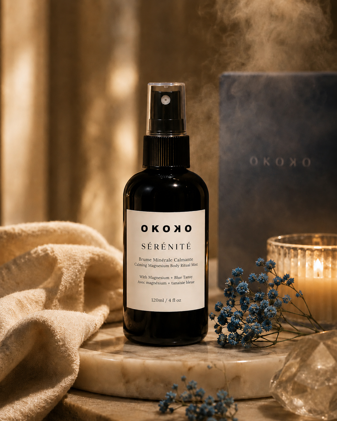 OKOKO - Gel-to-lait nettoyant (tous types de peaux) - Beauté Majestique