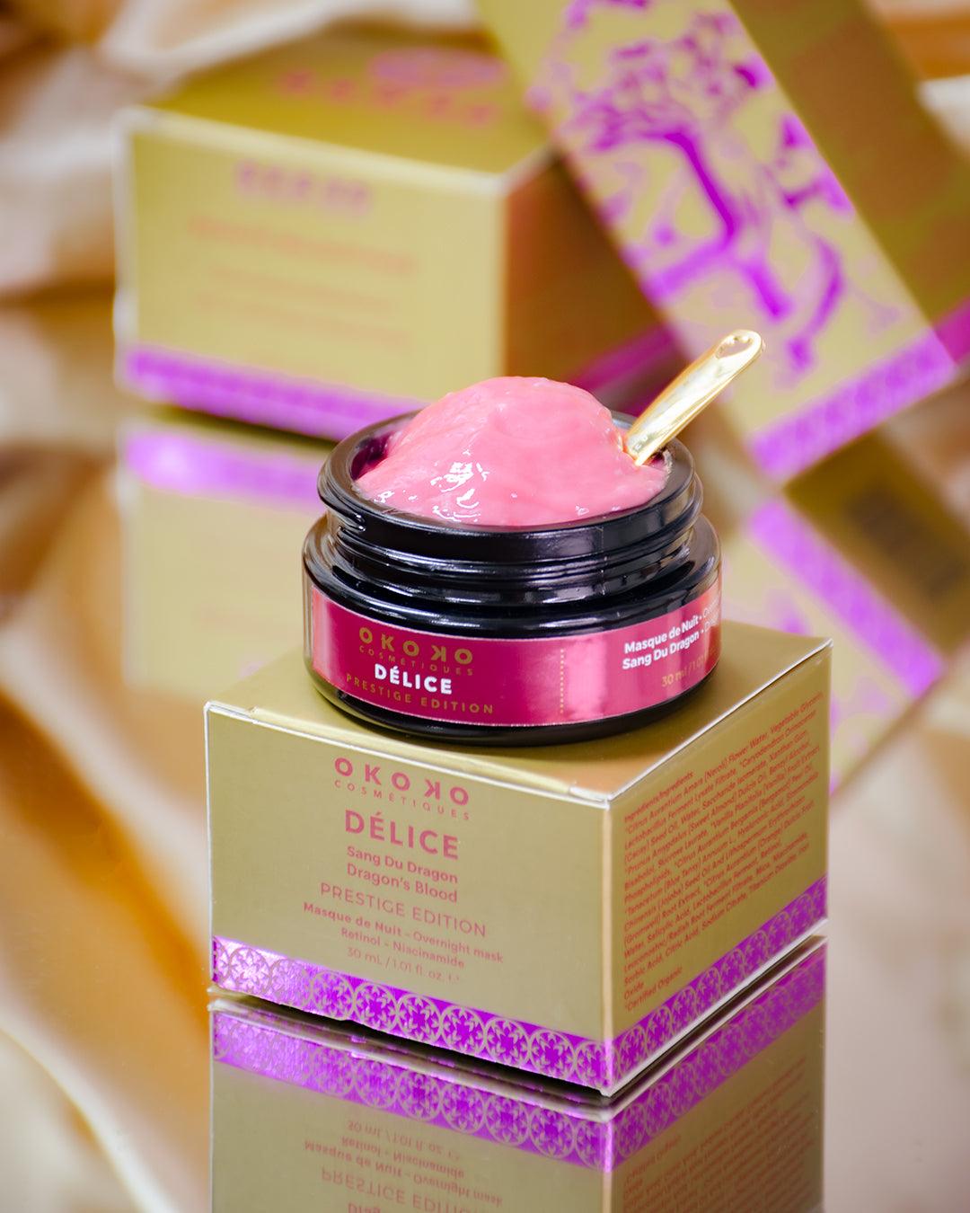 Délice Overnight Brightening Mask with Retinol + Niacinamide