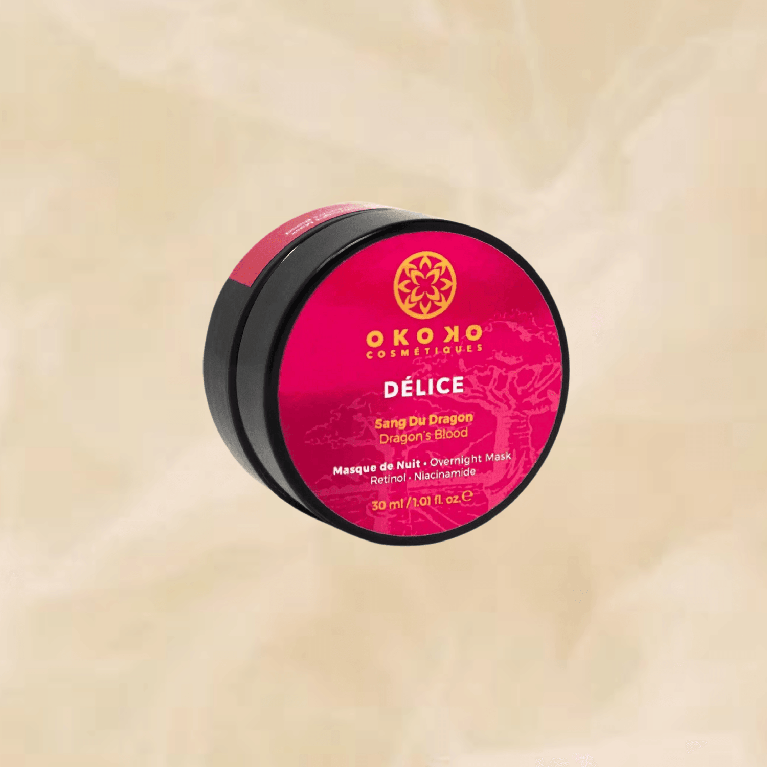 OKOKO Mascarilla de Dormir Iluminadora + Suavizante - Délice
