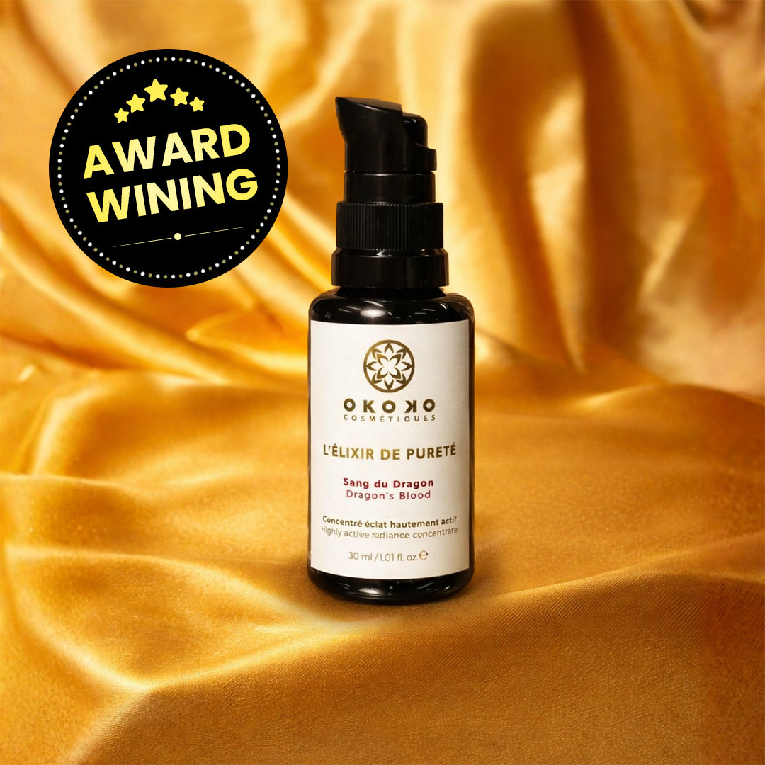 L’Élixir de Pureté – Clarifying Essence with 10% Niacinamide + Dragon’s Blood