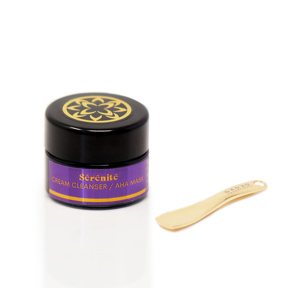 Sérénité Cream Cleanser & Radiance Mask with AHA Fruit Acids + Papaya Enzymes (5ml)
