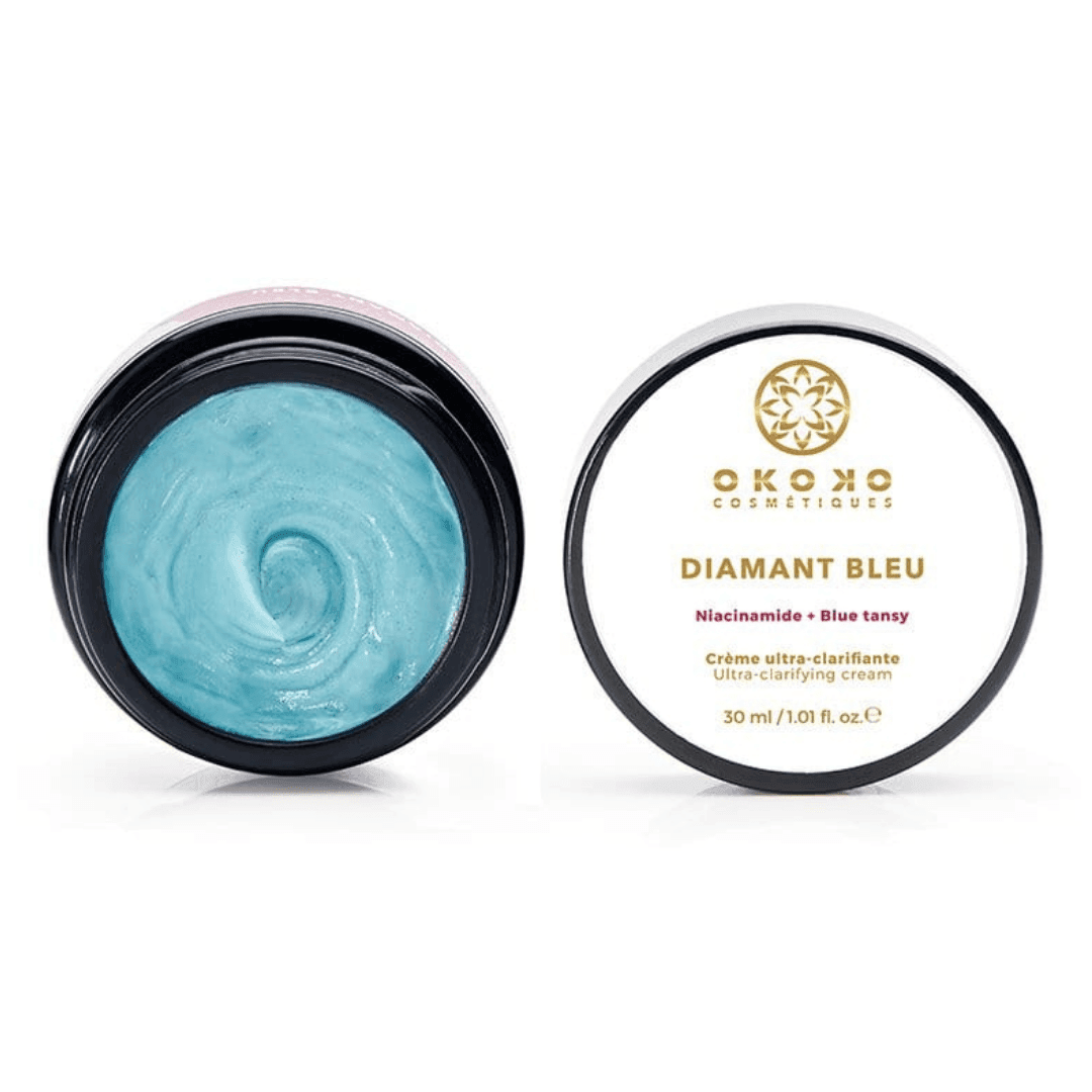 Diamant Bleu - New Clarifying Cream with Niacinamide + Blue Tansy - Okoko Cosmétiques Official Site
