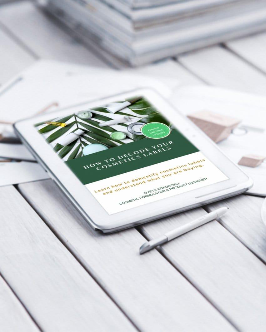 E-Book: How To Decode Your Cosmetics Labels - Okoko Cosmétiques Official Site