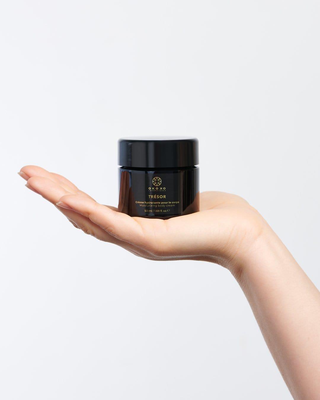 New limited-edition release! TRÉSOR, moisturizing body cream - Okoko Cosmétiques Official Site