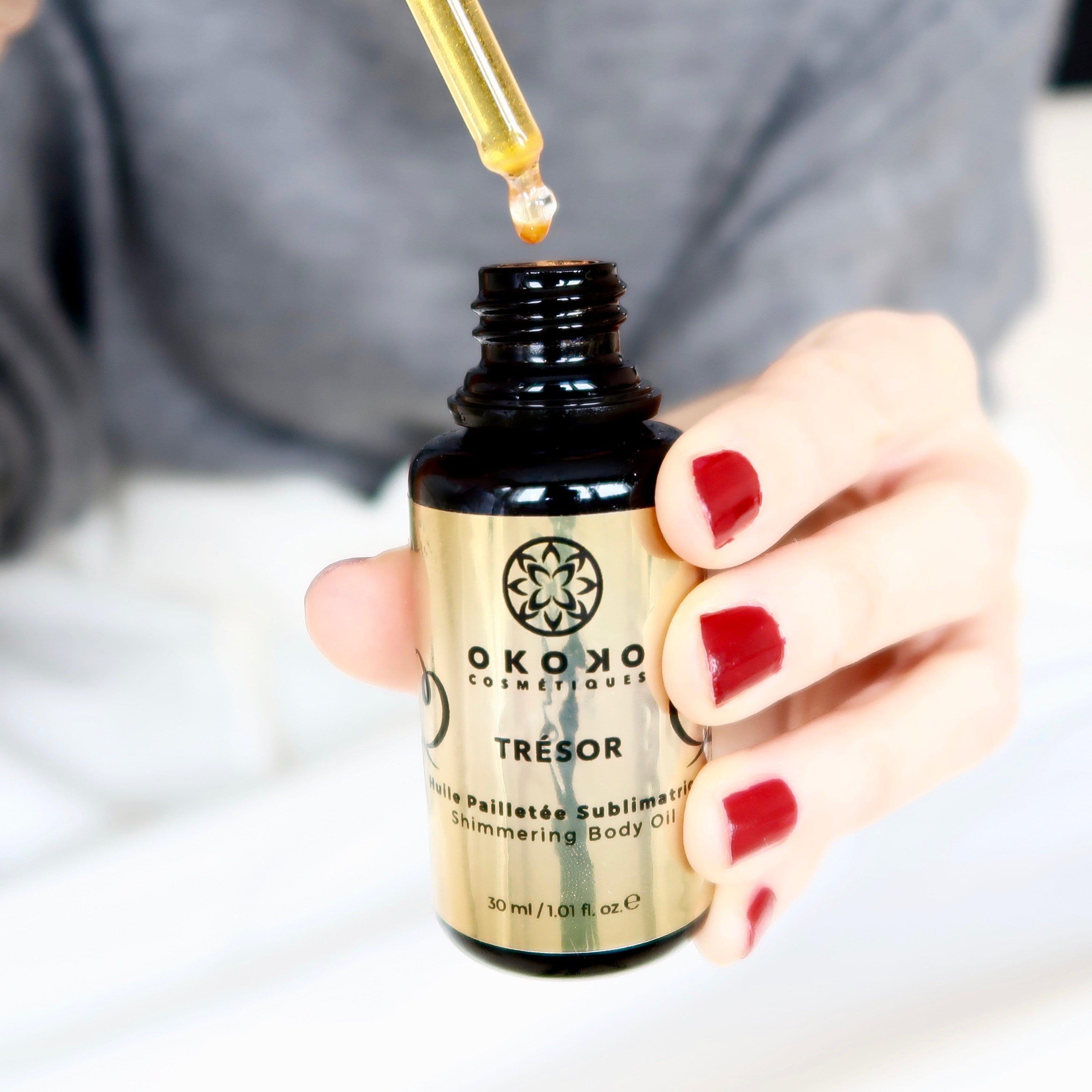 Trésor, BODY + PERFUME OIL - Okoko Cosmétiques Official Site