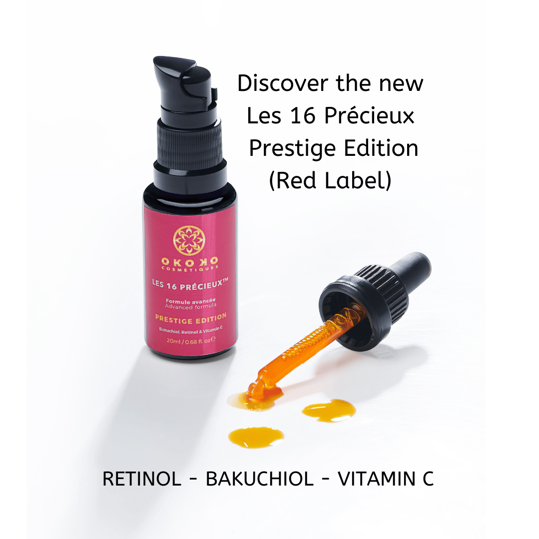 How to use the new Les 16 Précieux - Prestige Edition with retinol fusion - Okoko Cosmétiques Official Site 