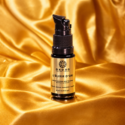 L’Élixir D’Or Advanced Eye Serum with Arjuna Extract + Caffeine