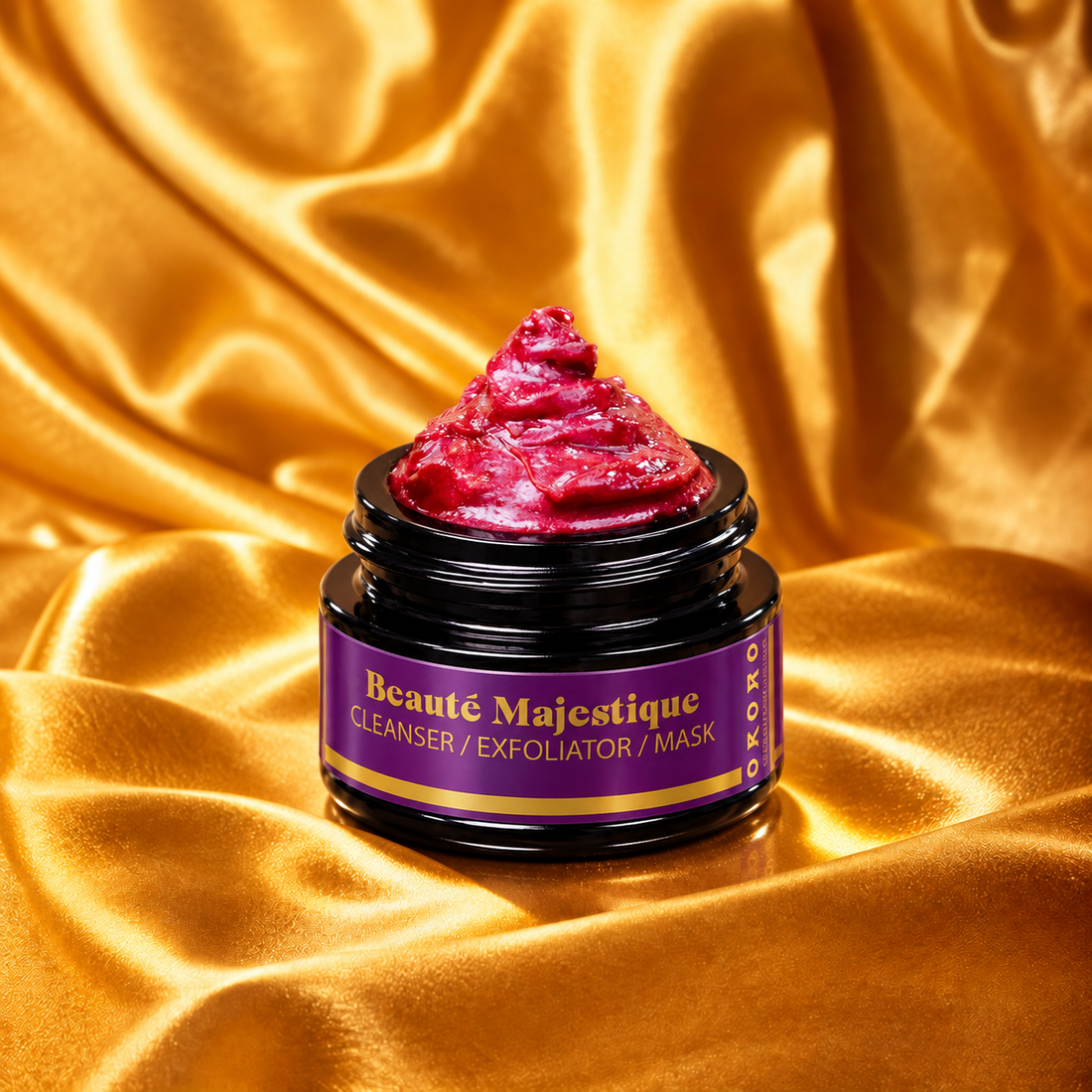 Beauté Majestique 3-in-1 Cleanser, Mask &amp; Exfoliator with Papaya Enzymes + Blue Tansy