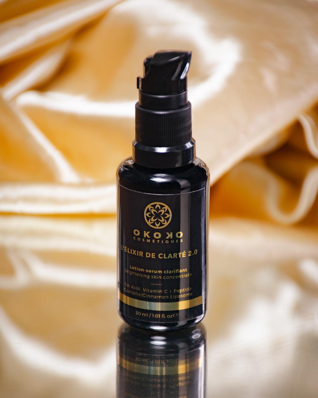 L’Élixir de Clarté – Brightening Gel Exfoliant with Vitamin C + AHA