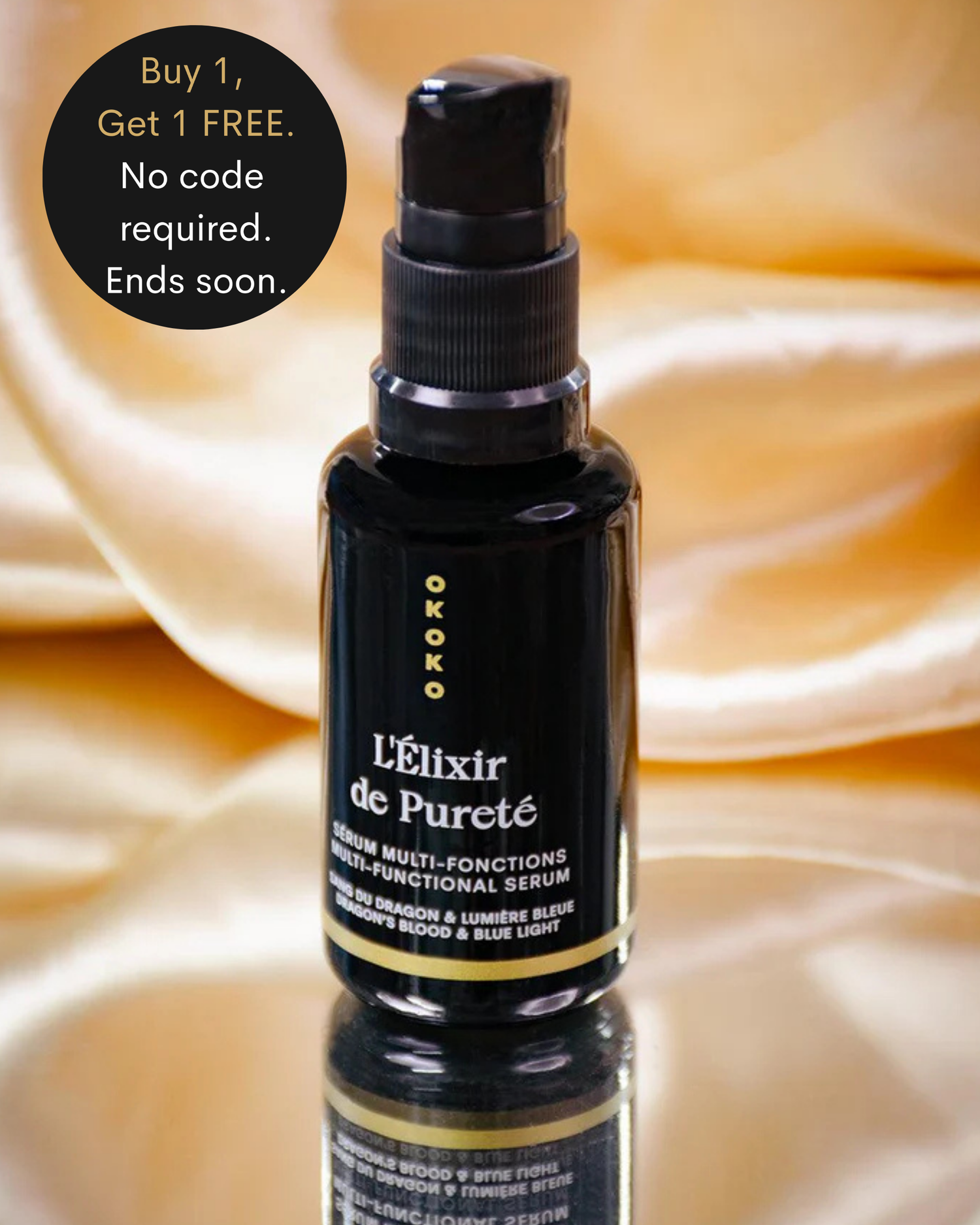 L’Élixir de Pureté Clarifying &amp; Blue Light Serum with Dragon’s Blood + Niacinamide