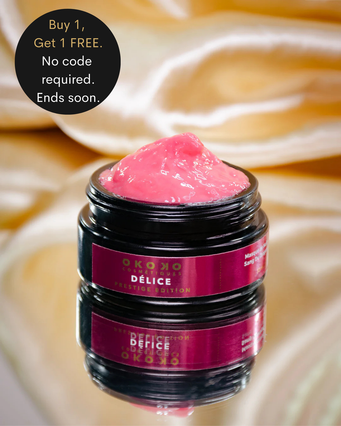 Délice Overnight Brightening Mask with Retinol + Niacinamide