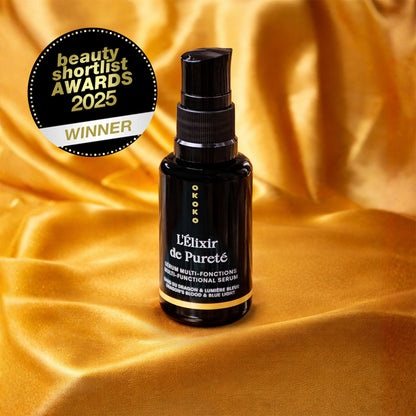 L’Élixir de Pureté Clarifying &amp; Blue Light Serum with Dragon’s Blood + Niacinamide
