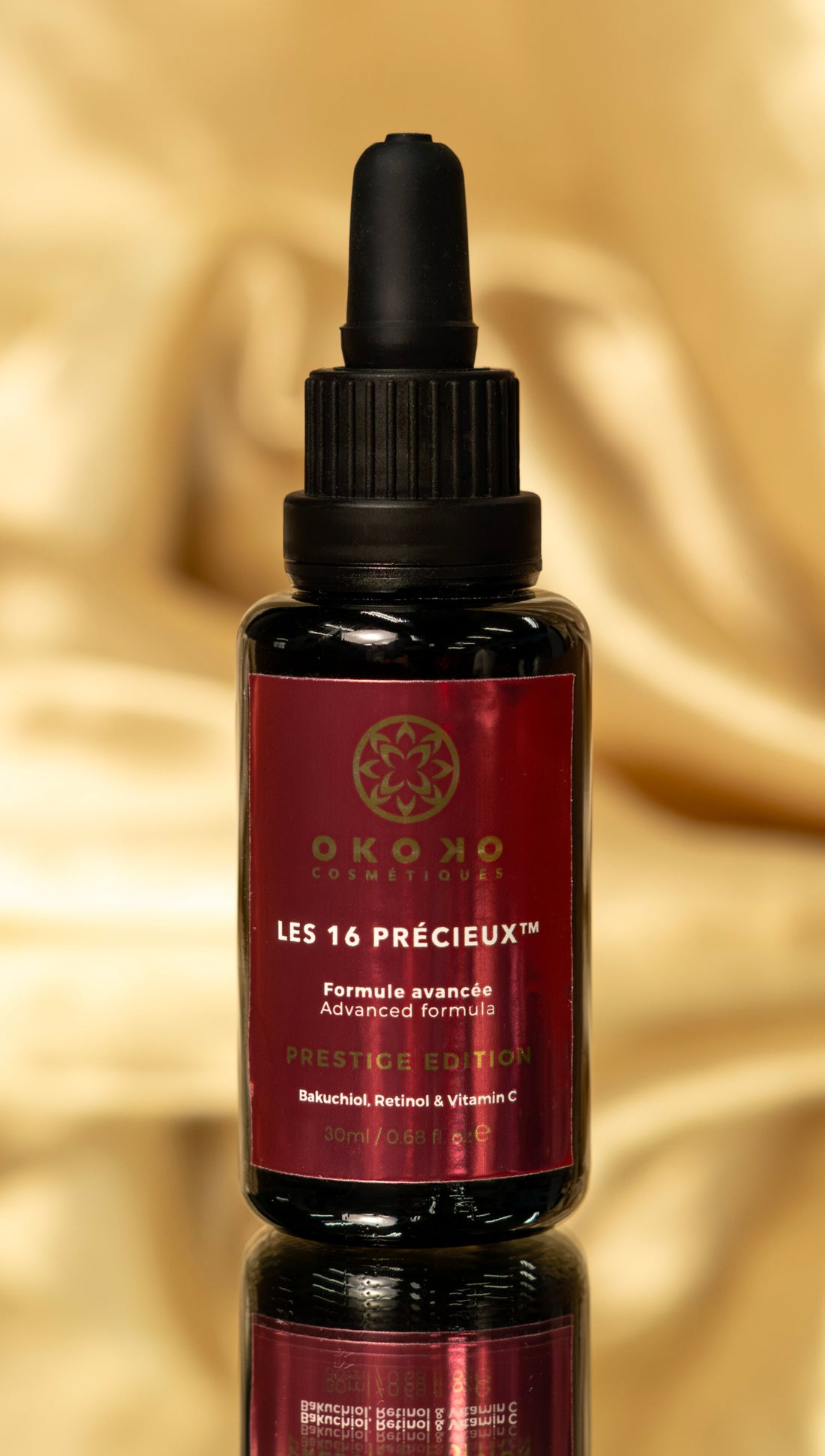 OKOKO - Olio per il viso antietà di livello superiore con retinolo - Les 16 Précieux