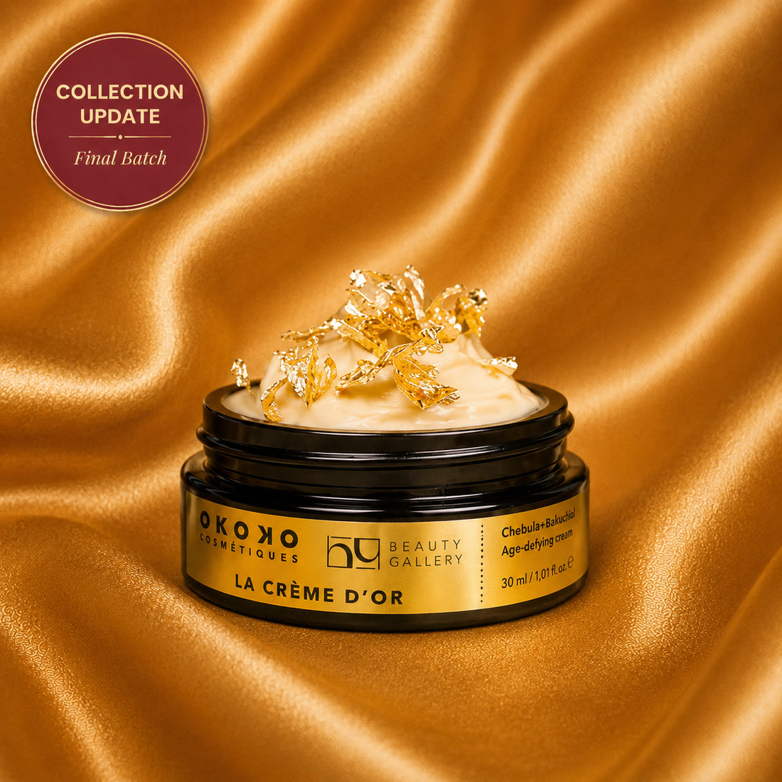 La Crème D’Or – Brightening &amp; Age-Defying Cream with Retinol, Bakuchiol + Vitamin C