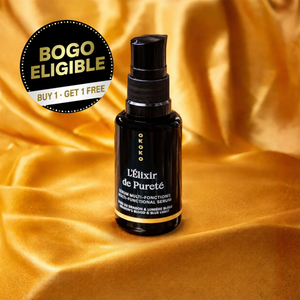 L’Élixir de Pureté Clarifying & Blue Light Serum with Dragon’s Blood + Niacinamide