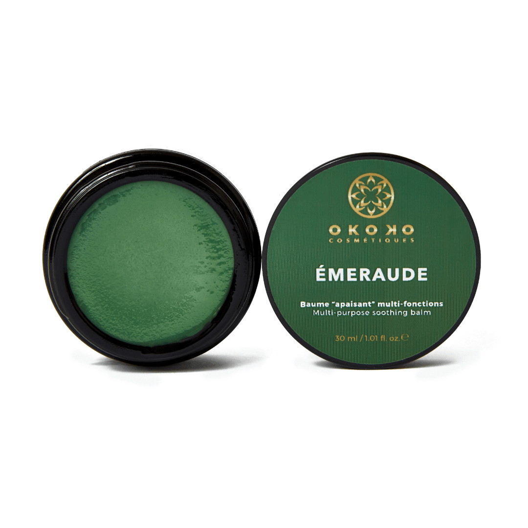 (New) Émeraude Multi-Purpose Soothing Balm - Okoko Cosmétiques Official Site 